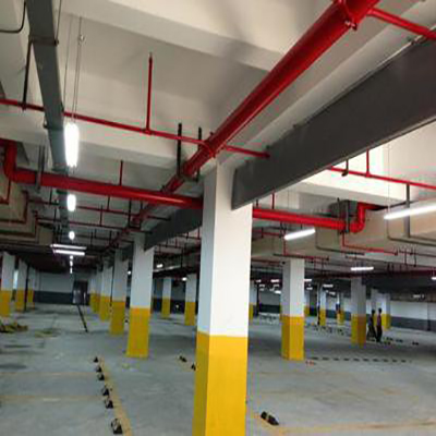 擋煙垂壁屬于防火分隔設施嗎(圖1) 車庫擋煙垂壁.jpg